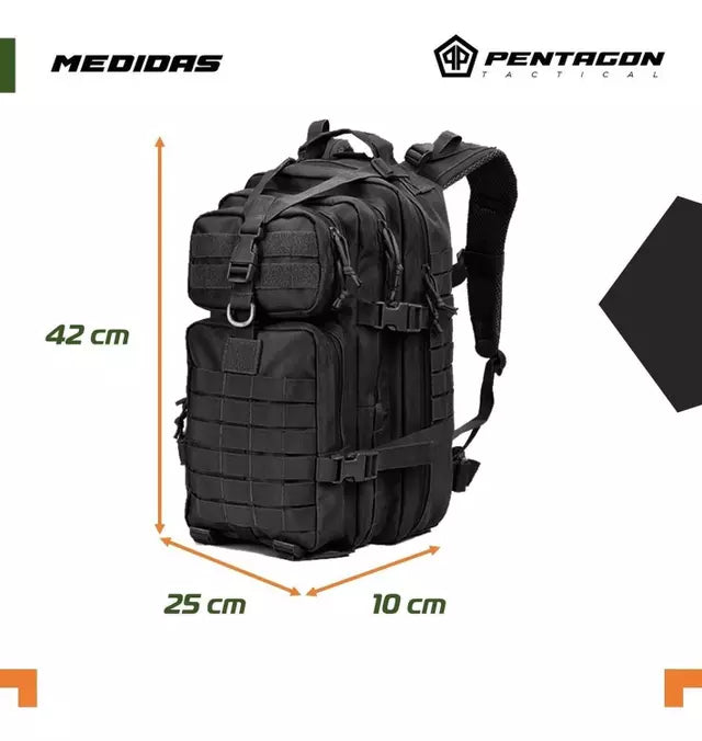 Mochila Tactica Militar Outdoor Pentagon