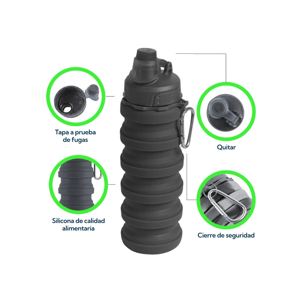 BOTELLA OUTDOOR PRO - PLEGABLE