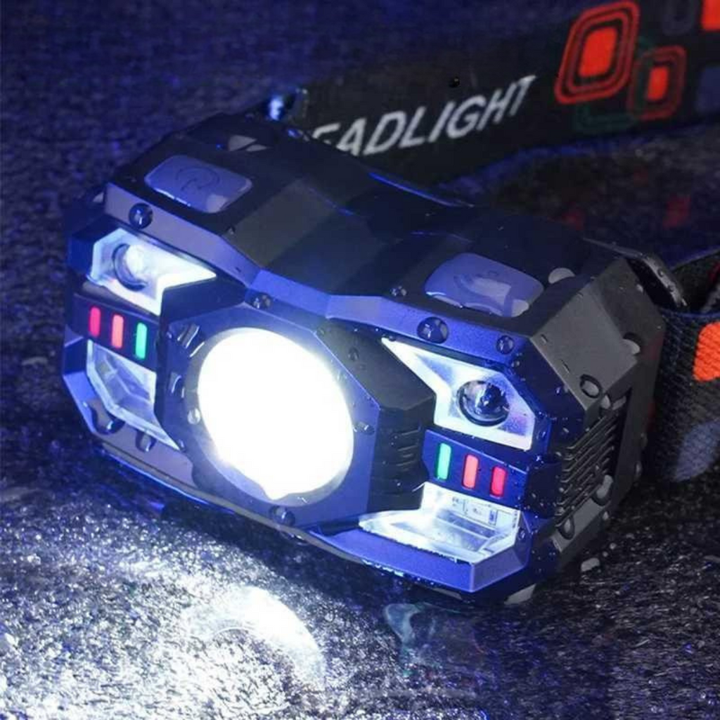 LINTERNA FRONTAL - CON SENSOR DE MOVIMIENTO