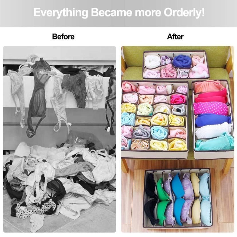 ORGANIZADOR ROPA INTERIOR - PLEGABLE