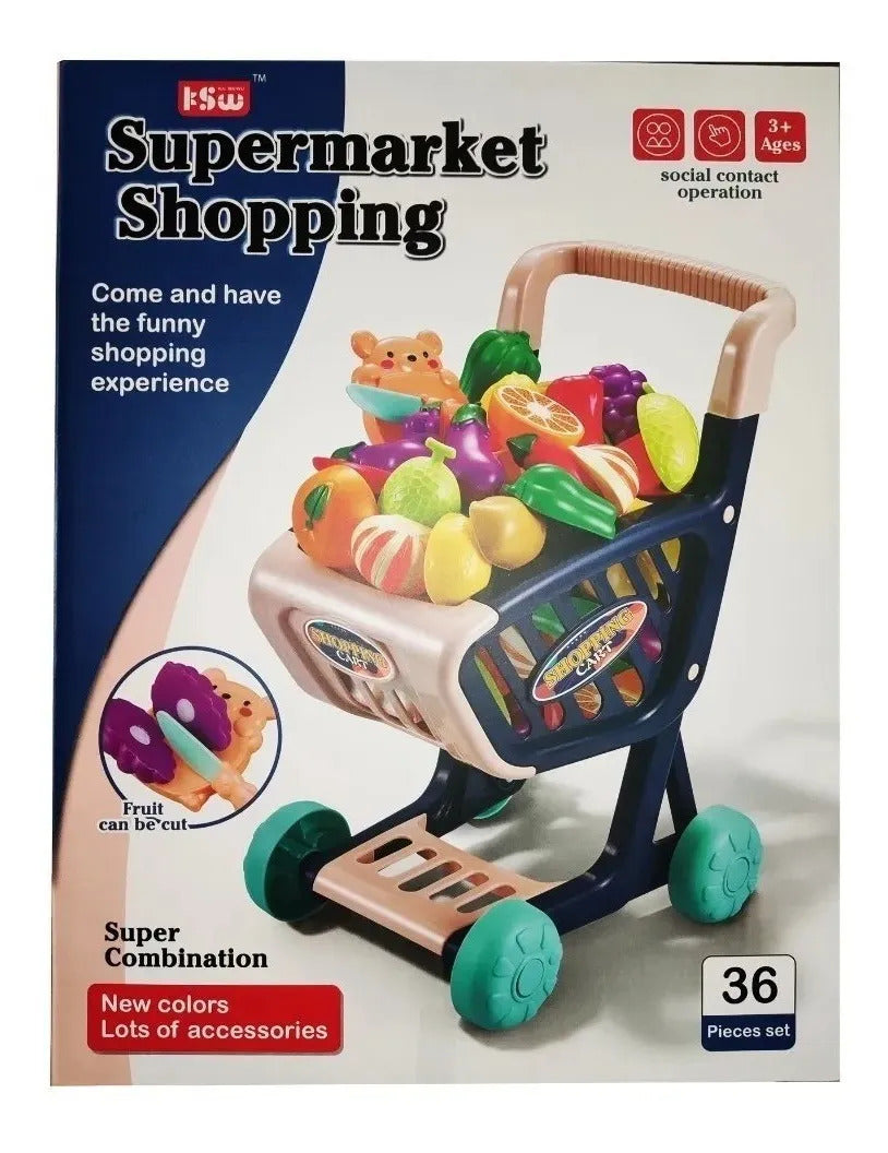 Mini Carrito de Supermercado