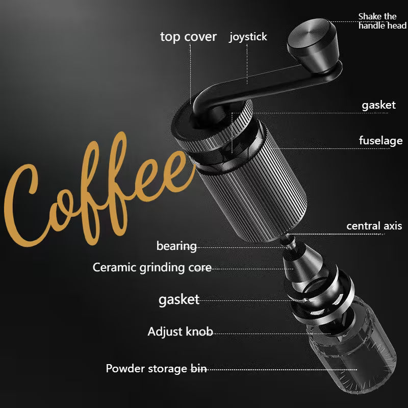 Moledor Manual Granos Café y Semillas